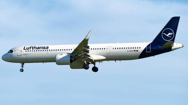 D-AIEG:Airbus A321:Lufthansa